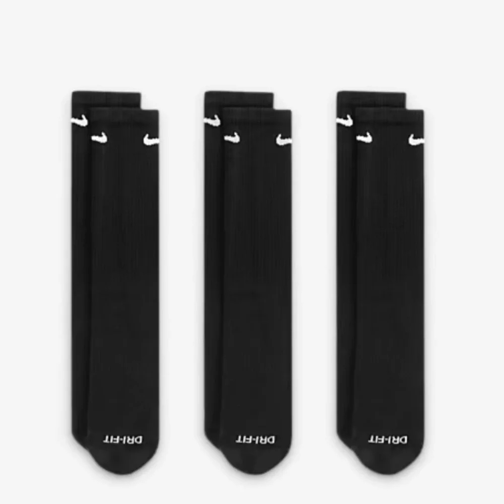 Nike Training Crew Socks (3 Pairs) Nike Everyday Cushioned